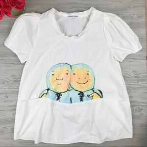 Tsumori Chisato white blouse